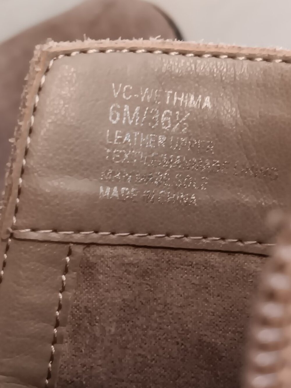 Vince Camuto Wethima Suede Moto Boots Size 6 - Picture 10 of 10